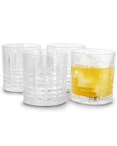 Jewelite 4 Piece 11 oz. Double Old Fashioned Glass Set