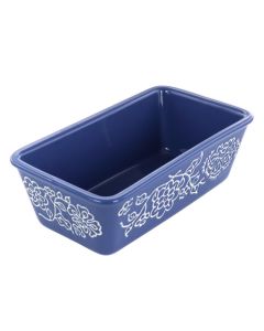 Laurie Gates California Design 10.25 Inch Rectangle Loaf Baker in Blue