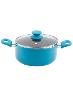 Gibson Benton 4 Qt Dutch Oven W/Lid in Blue