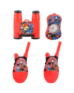 Power Rangers Walkie Talkie 4 Piece Adventure Kit