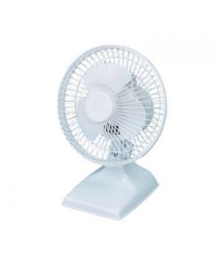 Optimus 6 in. Personal Table Fan White