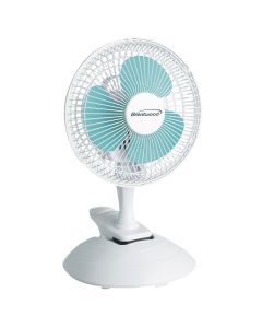 Brentwood Kool Zone 6 Inch Mini Clip On Table Fan