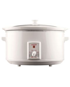 Brentwood 8.0 Quart Slow Cooker in White
