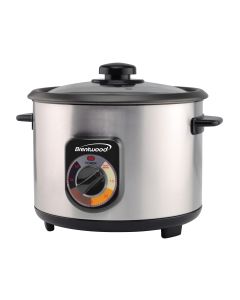 Brentwood TS-1020S 10-Cup Stainless Steel Crunchy Persian Rice Cooker