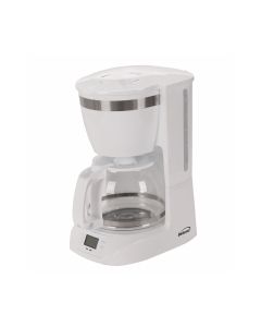 Brentwood 10 Cup Digital Coffee Maker in White
