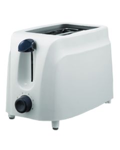 Brentwood 2 Slice Cool Touch Toaster in White