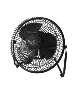 Vie Air 8" High Velocity Metal Desk and Floor Fan