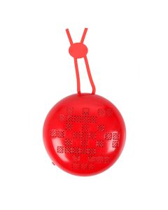 Naxa Neckband Speaker with Bluetooth&reg;- Red
